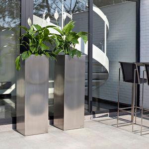 Stainless Steel Planters &amp; Aluminum Planters - THE GARDEN CENTRE