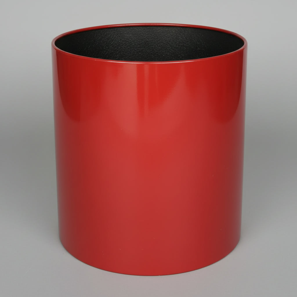 Classic Steel Pot Birght Red - THE GARDEN CENTRE