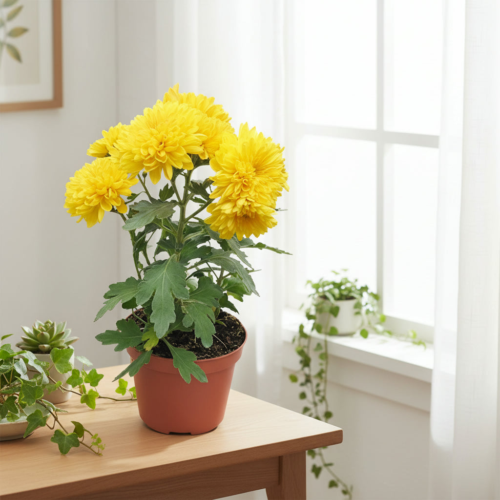 نبات الأقحوان بألوان متنوعة