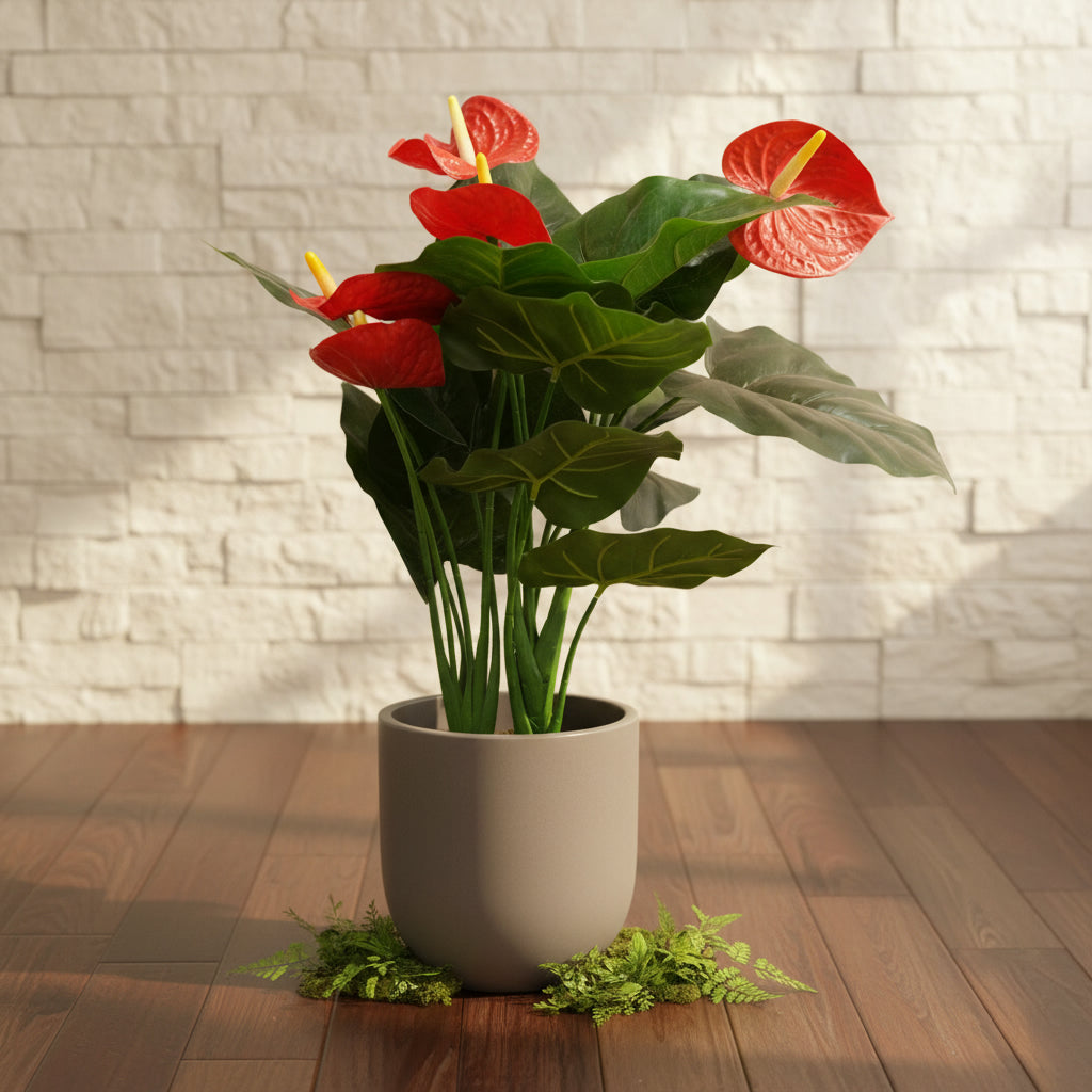artificial anthurium Atificial Anthurium – THE GARDEN CENTRE