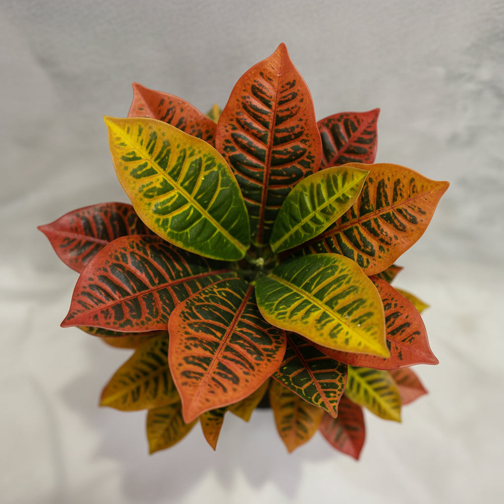 Artificial Croton Branched 90cm