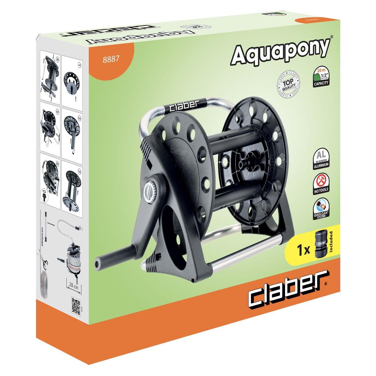 Aquapony Hose Reel-8887 - THE GARDEN CENTRE