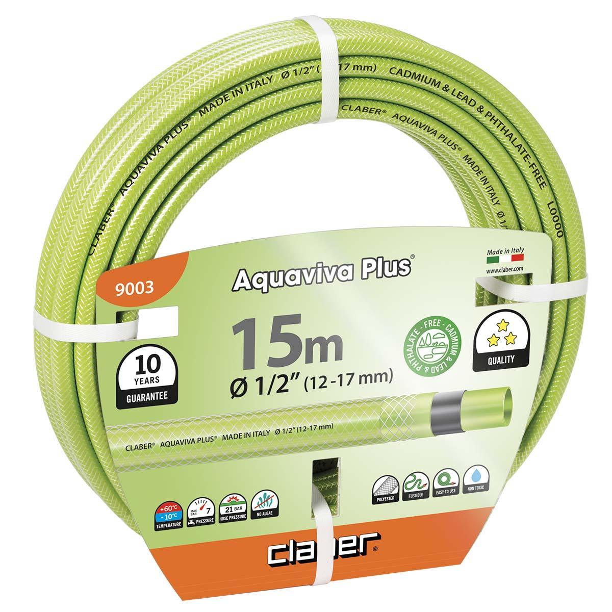 AQUAVIVA Plus Hose 1/2 x 15 M-9003 - THE GARDEN CENTRE