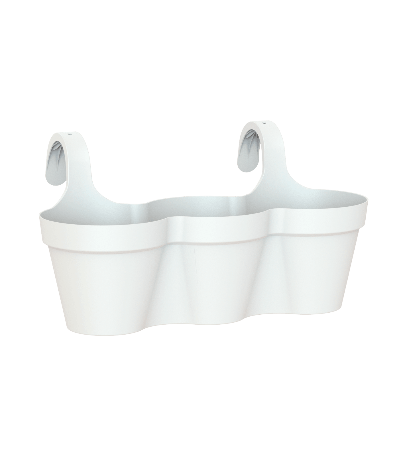 Capri balcony pot single - THE GARDEN CENTRE