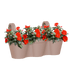 Capri balcony pot single - THE GARDEN CENTRE