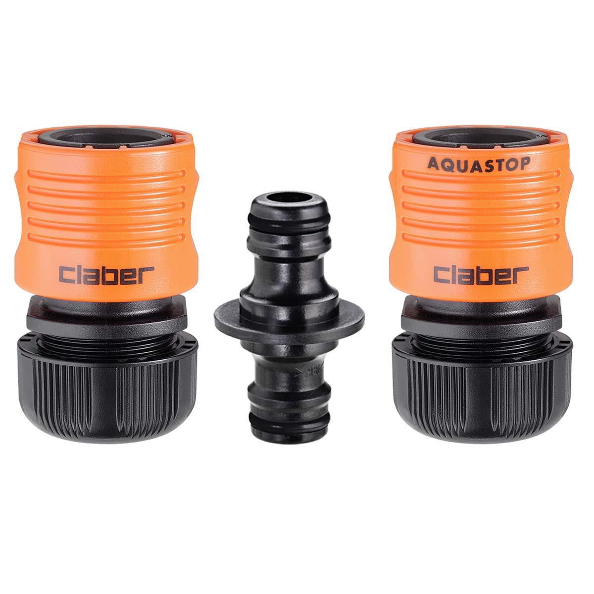 Claber Automatic Coupling + Stop 1/2"(2 Pk)-8602 - THE GARDEN CENTRE