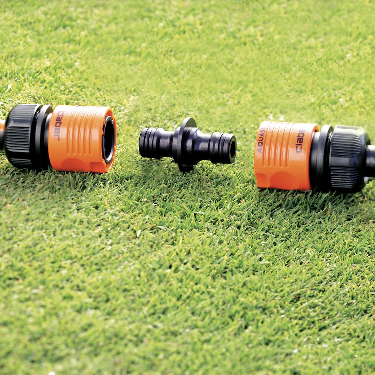 Claber Automatic Coupling + Stop 1/2"(2 Pk)-8602 - THE GARDEN CENTRE