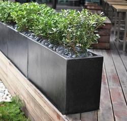 Cube cassetta Pot - THE GARDEN CENTRE