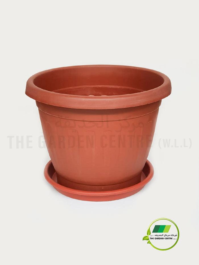 Fenghua Round Plastic Planters - THE GARDEN CENTRE