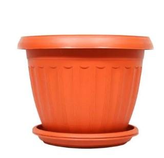 Fenghua Round Plastic Planters - THE GARDEN CENTRE