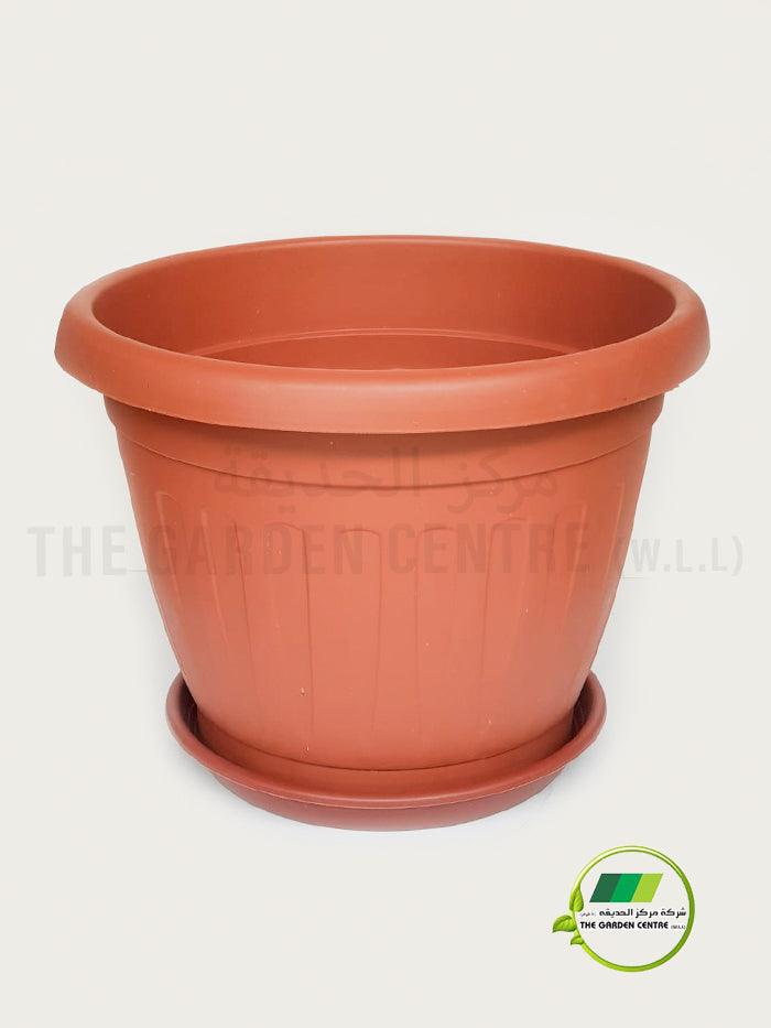 Fenghua Round Plastic Planters - THE GARDEN CENTRE