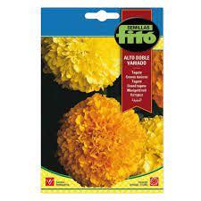Fito Marigold tall double mix - THE GARDEN CENTRE