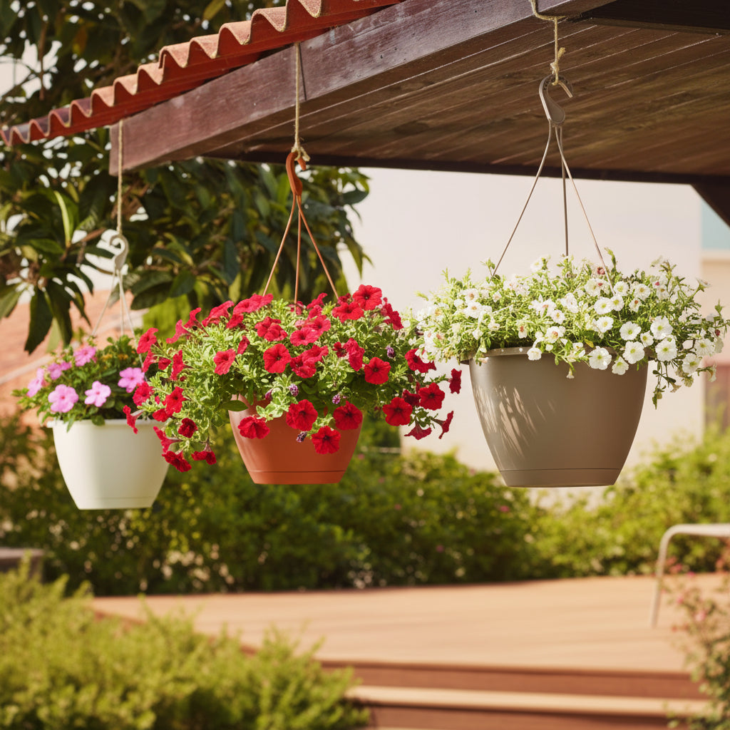 Algarve Hanging Pot 19cm - THE GARDEN CENTRE