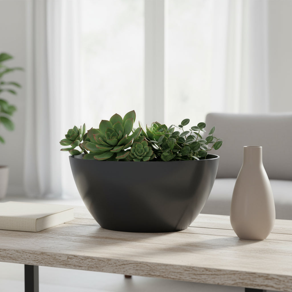 oval indoor plant pots Artevasi Bahia Oval Pot – THE GARDEN CENTRE