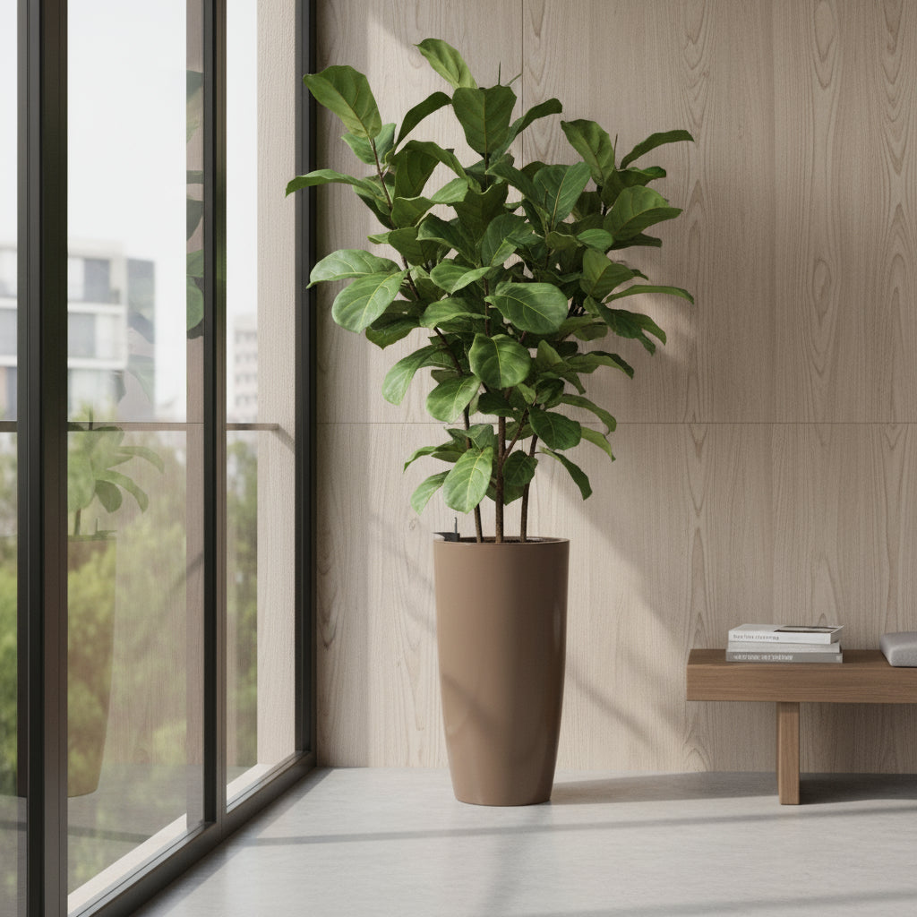 Santorini Round Planter - THE GARDEN CENTRE