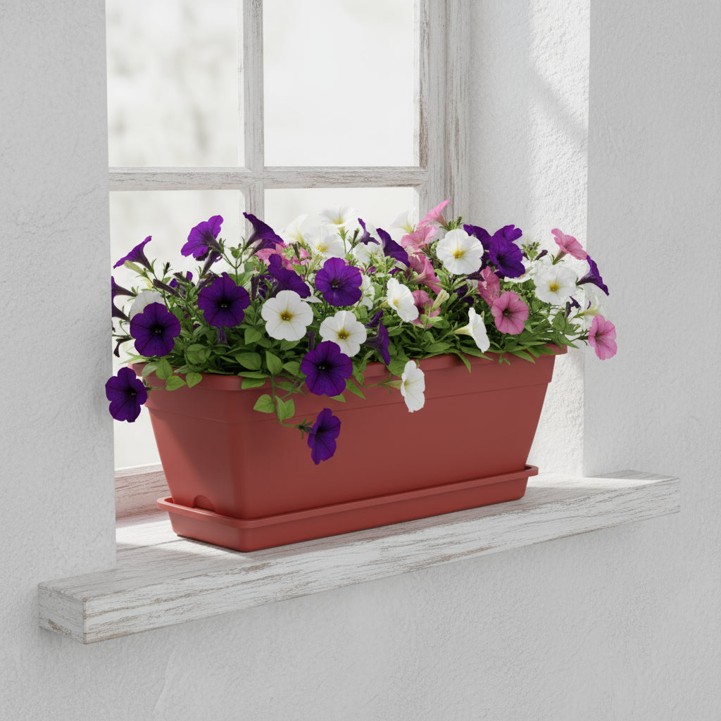 Venezia Rectangular Planter - THE GARDEN CENTRE