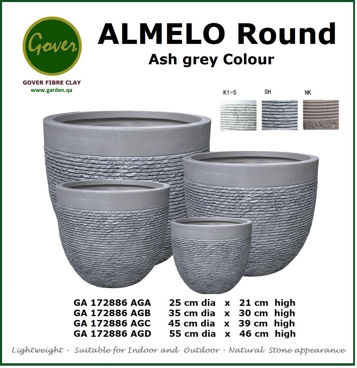 Gover Fibreclay Almelo Planters - THE GARDEN CENTRE
