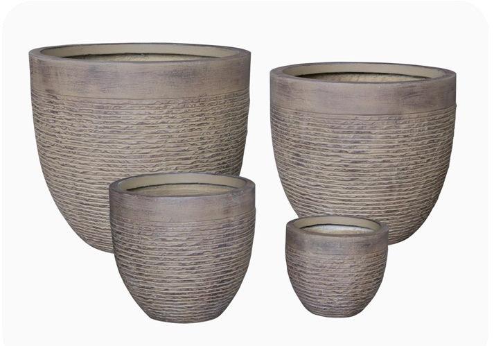 Gover Fibreclay Almelo Planters - THE GARDEN CENTRE
