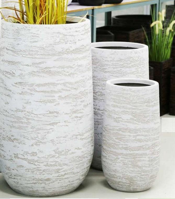 Gover Fibreclay Junar Tall Planter - THE GARDEN CENTRE