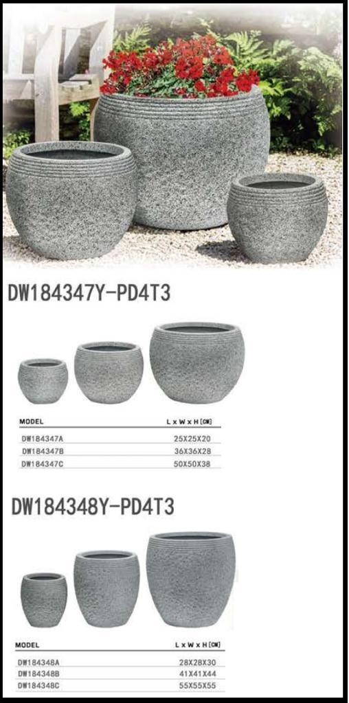 Gover Fibreclay Patina Dwarf Planter - THE GARDEN CENTRE