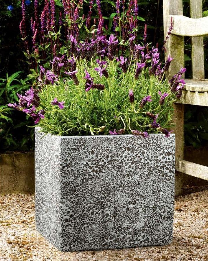 Gover Fibreclay Rustico Square Planter - THE GARDEN CENTRE