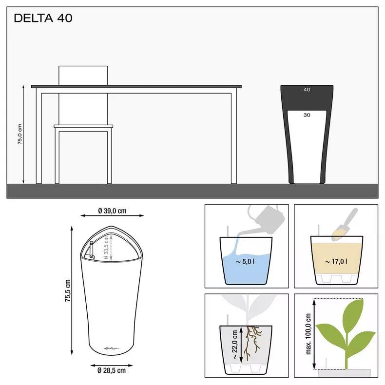 Lechuza Delta Premium - THE GARDEN CENTRE