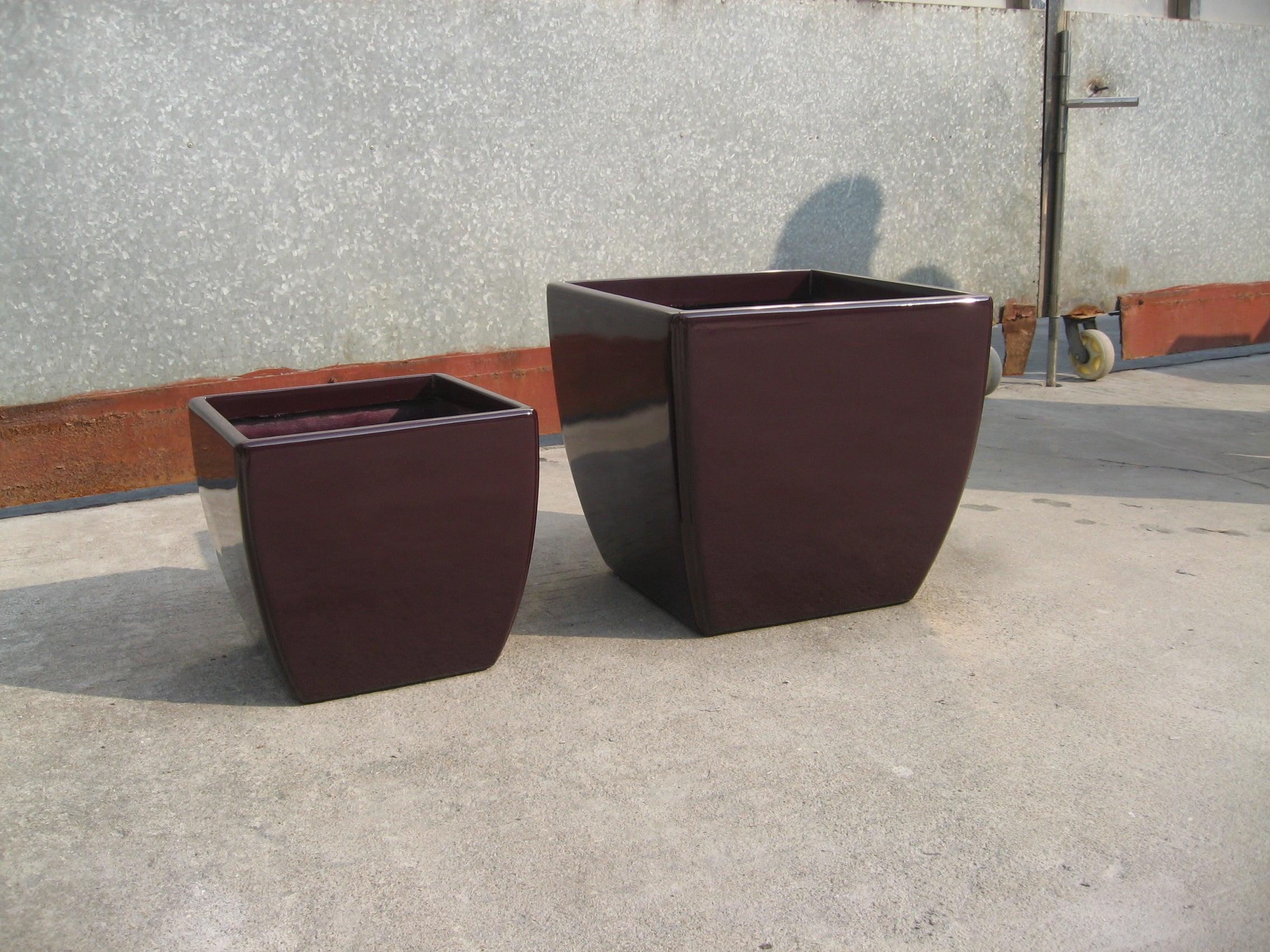 LISCIO SQUARE POT - THE GARDEN CENTRE