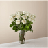 LONG STEM WHITE ROSE BOUQUET - THE GARDEN CENTRE