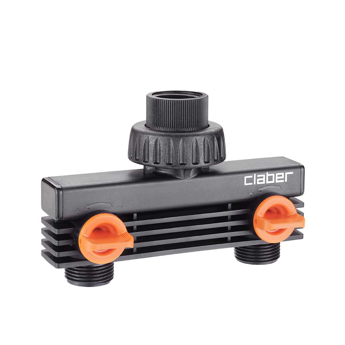 Male Threaded 2 Way Adapter-8589 - THE GARDEN CENTRE