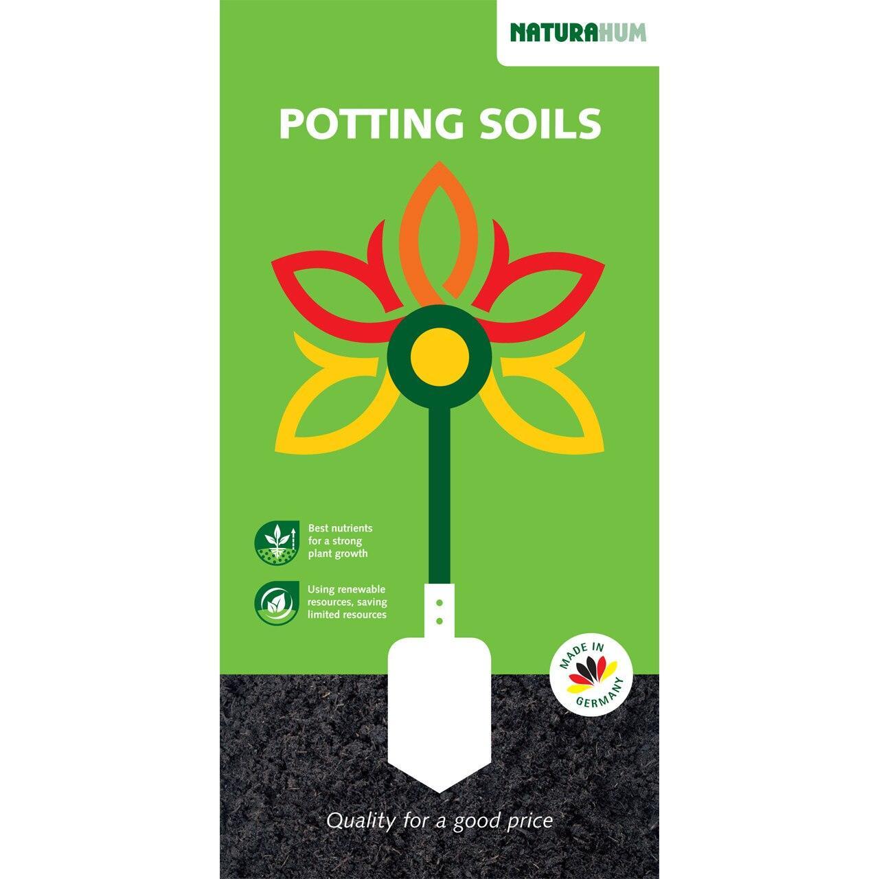 Naturahum Potting soil - THE GARDEN CENTRE