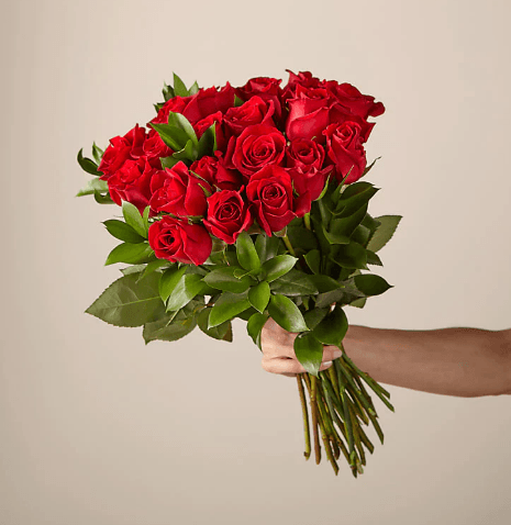 RED ROSE BOUQUET - THE GARDEN CENTRE