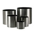 Stainless Steel Planter -Classic Cylinder (Satin Finish) - THE GARDEN CENTRE