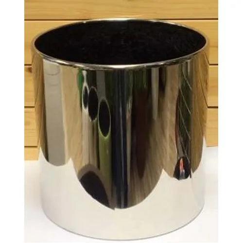 Stainless Steel Planters-Classic Cylinder(Mirror Finish) - THE GARDEN CENTRE