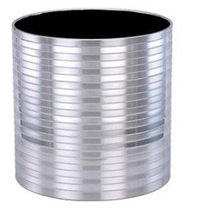 Stainless Steel Planters- Silver Line - THE GARDEN CENTRE