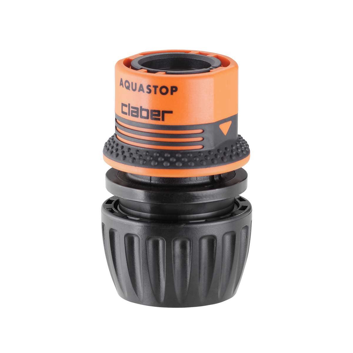 UNIVERSAL COUPLING 1/2” - 5/8” - 3/4” W/AQUASTOP-8549 - THE GARDEN CENTRE