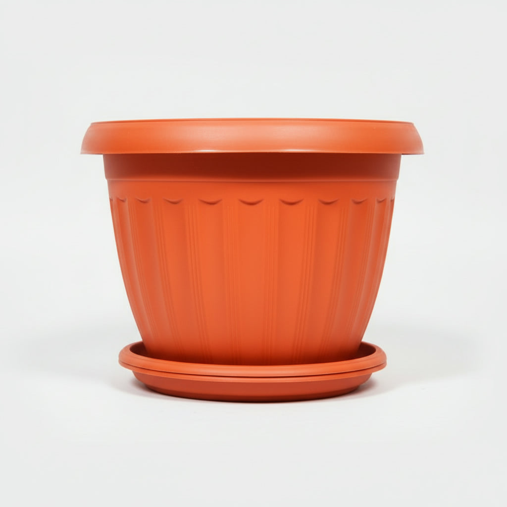 Round Plastic Pot - THE GARDEN CENTRE