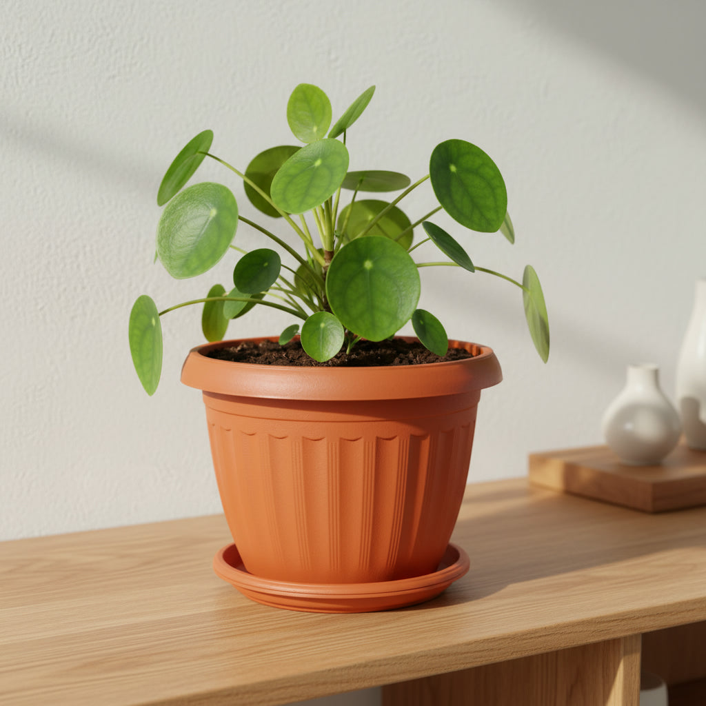 Round Plastic Pot - THE GARDEN CENTRE