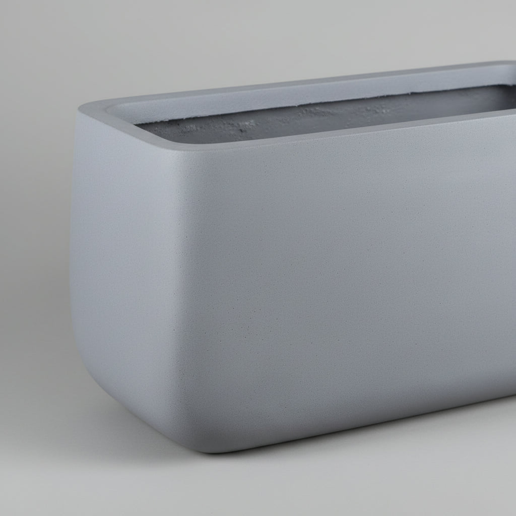 T Block Rectangular Planter