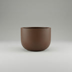 OLDAHAM Shallow Planter -Brown - THE GARDEN CENTRE