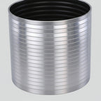 Silver Pot Stainless steel - THE GARDEN CENTRE