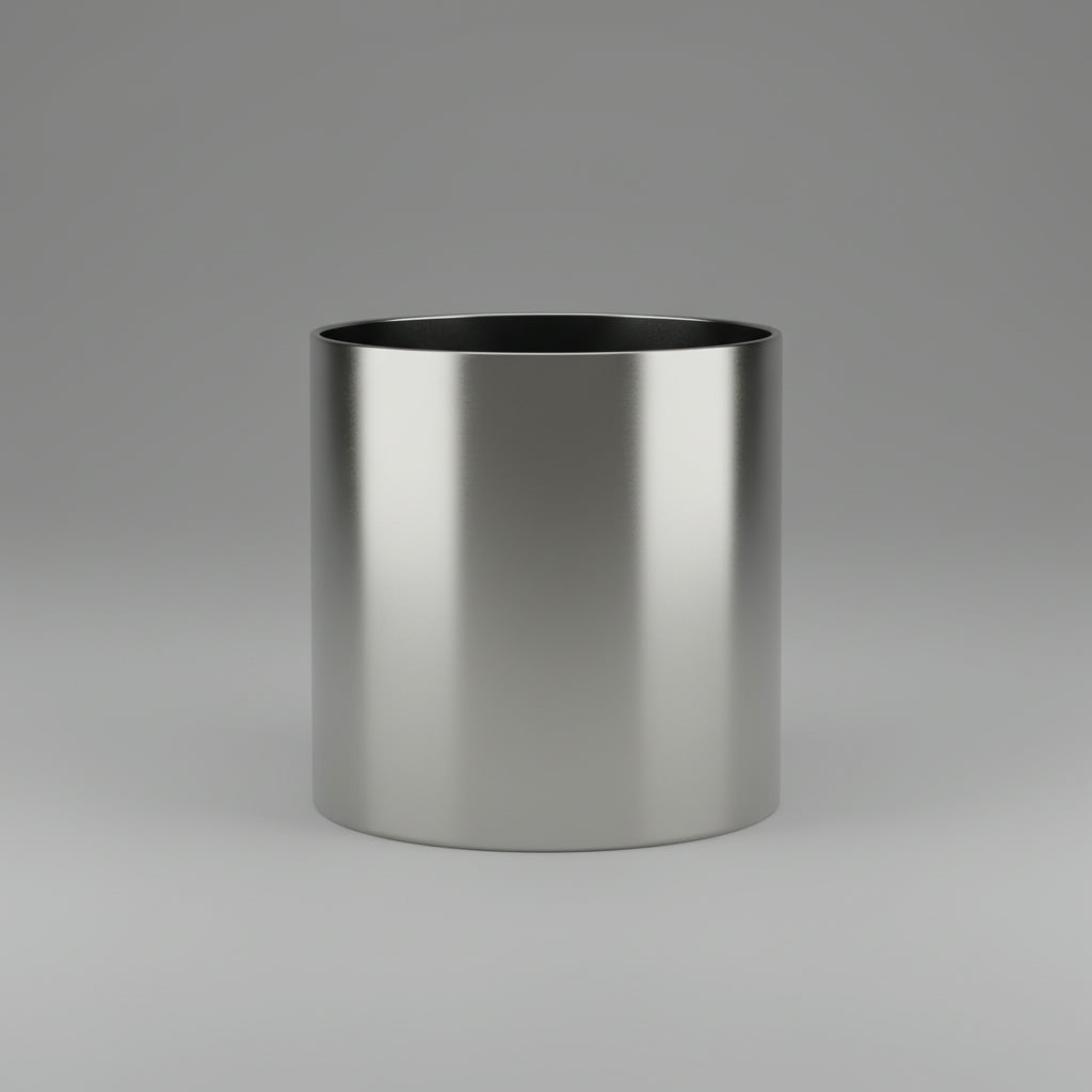 Silver Pot (Satin Finish) - THE GARDEN CENTRE