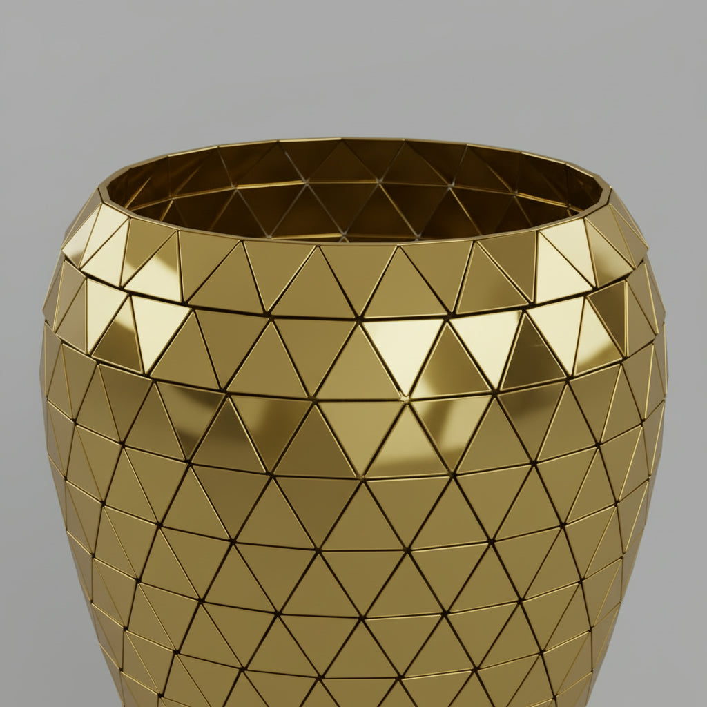 Koral Gold Planter