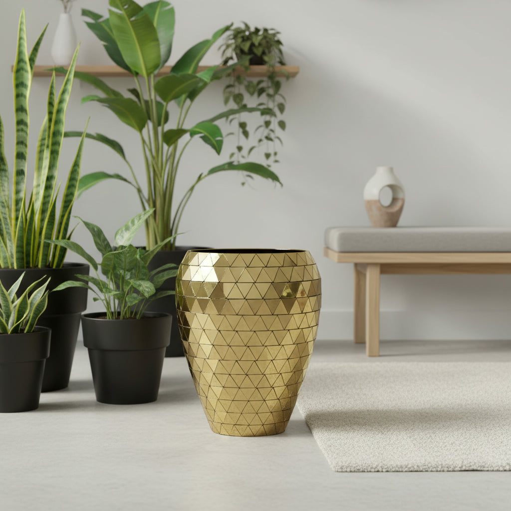 Koral Gold Planter