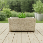 Dakota Rectangular Planter - THE GARDEN CENTRE