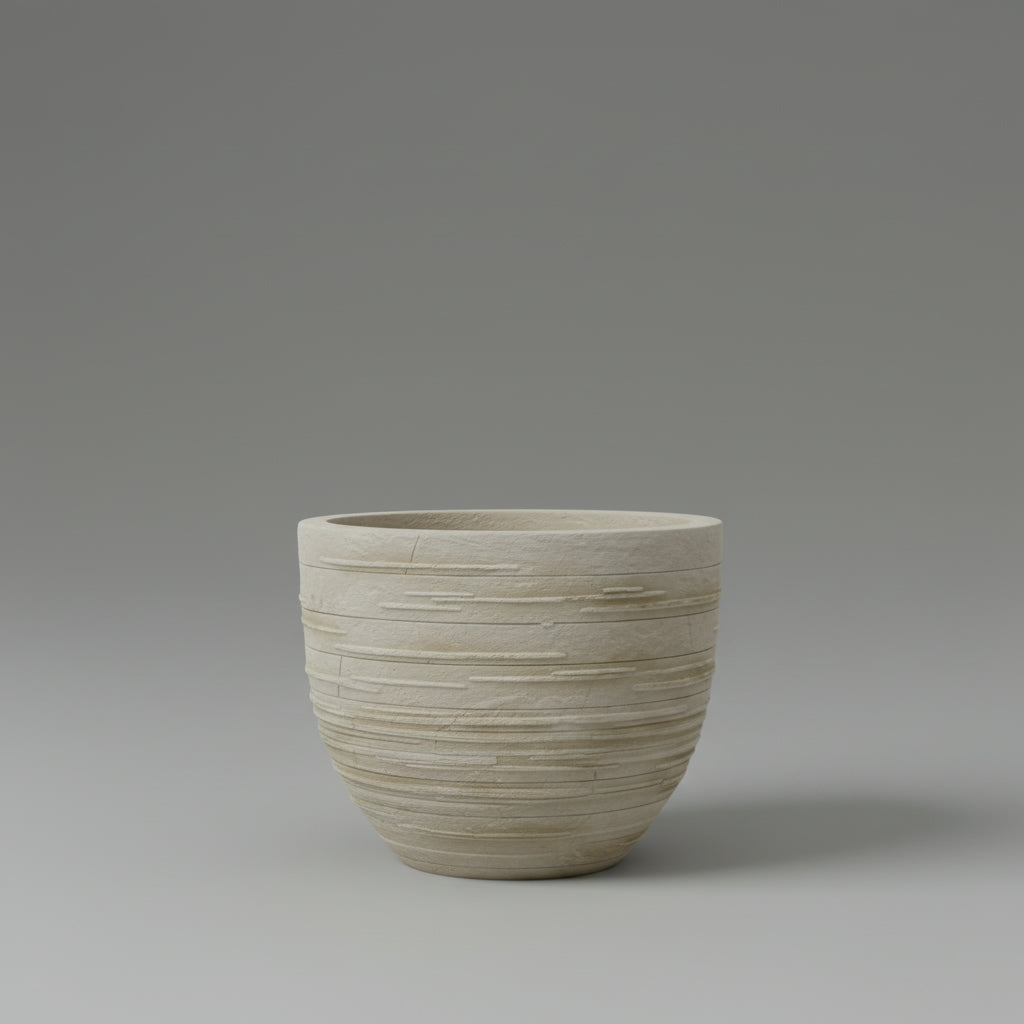 Buren Round Planter - THE GARDEN CENTRE