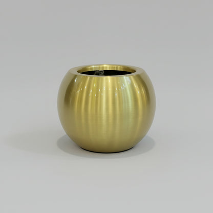 وعاء زراعة كروي من الألومنيوم 50 سم × 40 سم