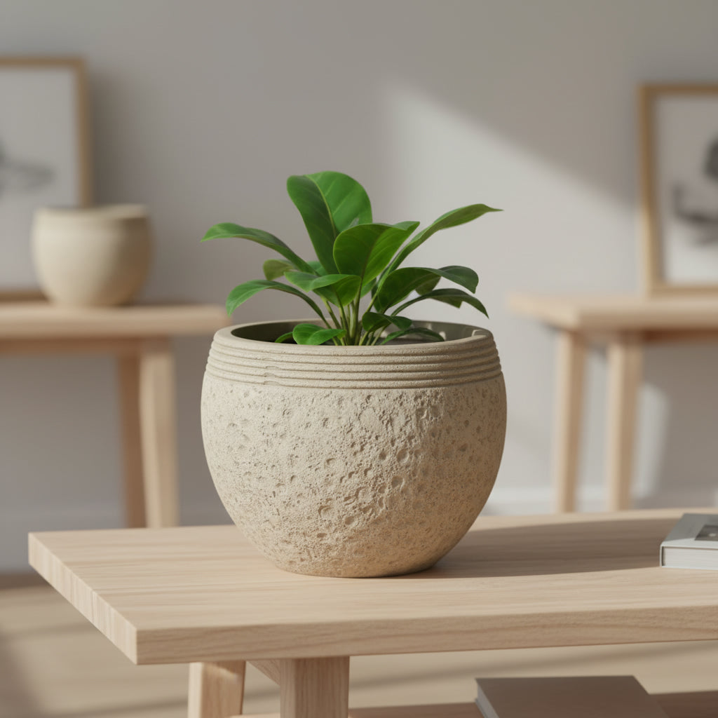 TGC Fibreclay Patina Dwarf Planter - THE GARDEN CENTRE