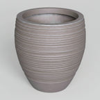 TGC Fibreclay  Coulderon Stripe Planter - THE GARDEN CENTRE