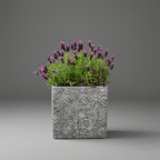 TGC Fibreclay Rustico Square Planter - THE GARDEN CENTRE