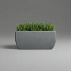 TGC Fibre clay Block Rectangular Planter - THE GARDEN CENTRE
